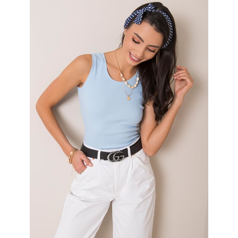 BASIC Feel Good Top-RV-TP-5589.25P-Light Blue