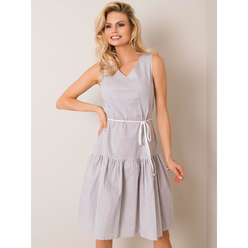 LAKERTA Dress-LK-SK-508215.30P-white-grey