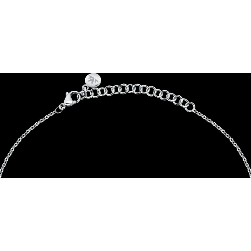 Morellato Moderní ocelový náhrdelník Insieme SAKM76 (řetízek, přívěsek)