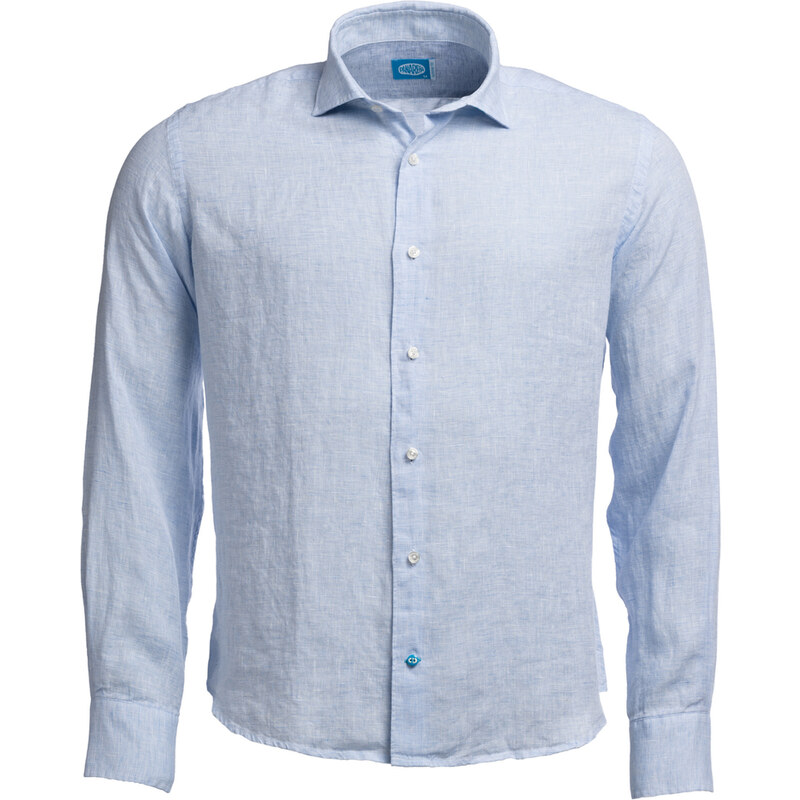 Panareha Men's Linen Shirt FIJI light blue