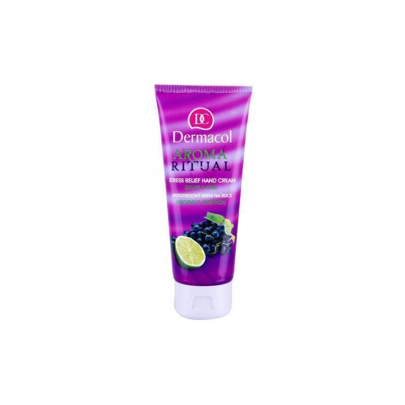 Dermacol Aroma Ritual Grape & Lime 100 ml hydratační krém na ruce pro ženy