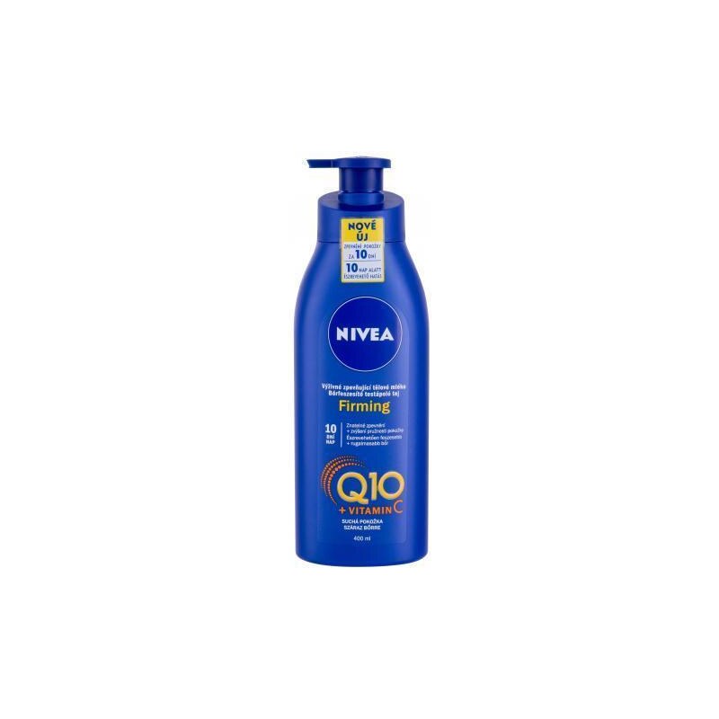 Nivea Q10 + Vitamin C Firming 400 ml zpevňující tělové mléko pro suchou pokožku pro ženy