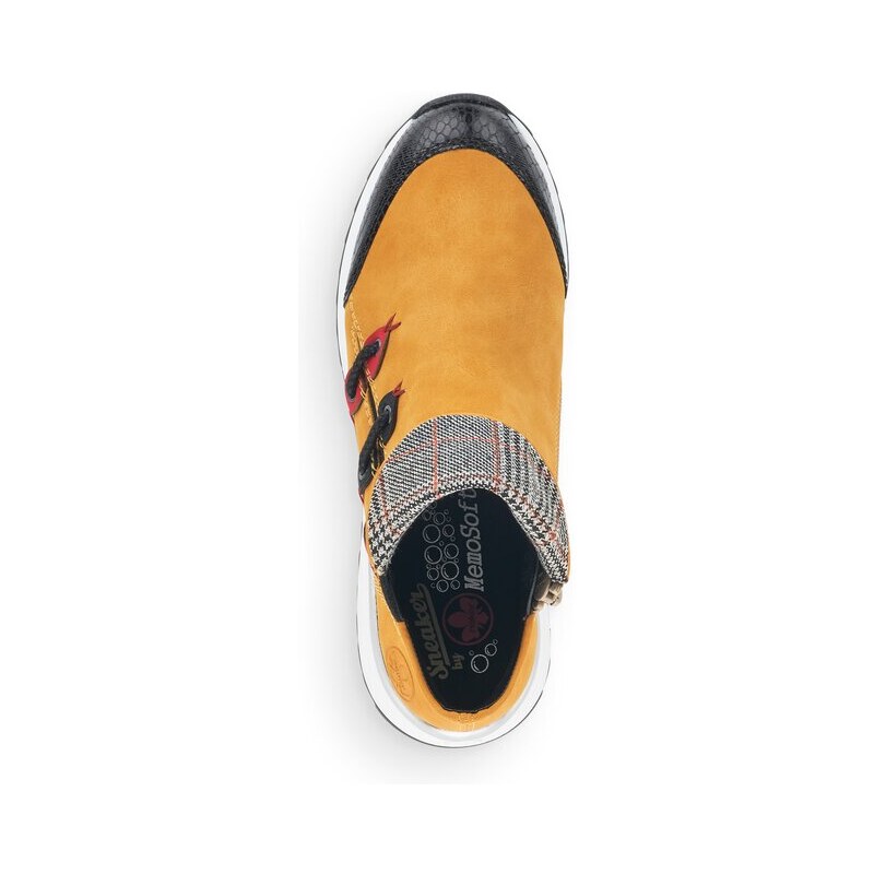 Dámské sneakers Rieker X8082 žlutá