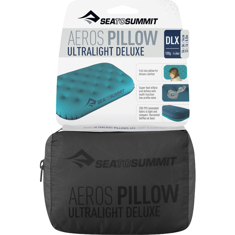 Polštářek Sea to Summit Aeros Ultralight Pillow Deluxe