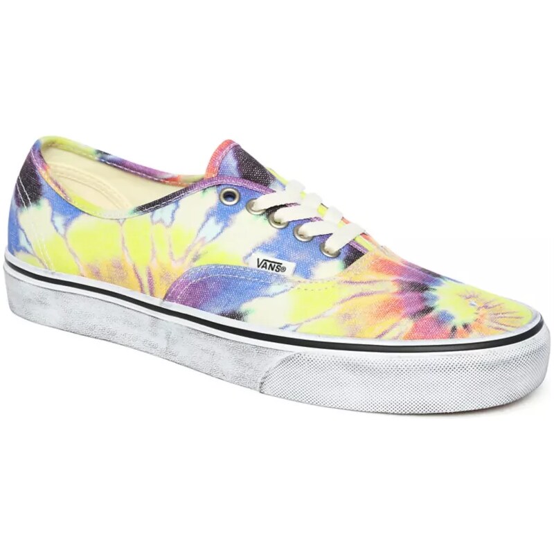 Boty Vans Authentic washed tie dye/true white