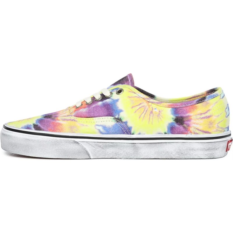 Boty Vans Authentic washed tie dye/true white