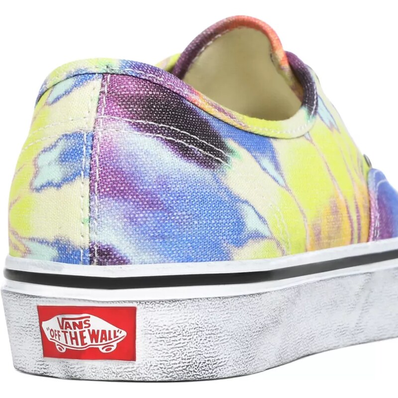 Boty Vans Authentic washed tie dye/true white