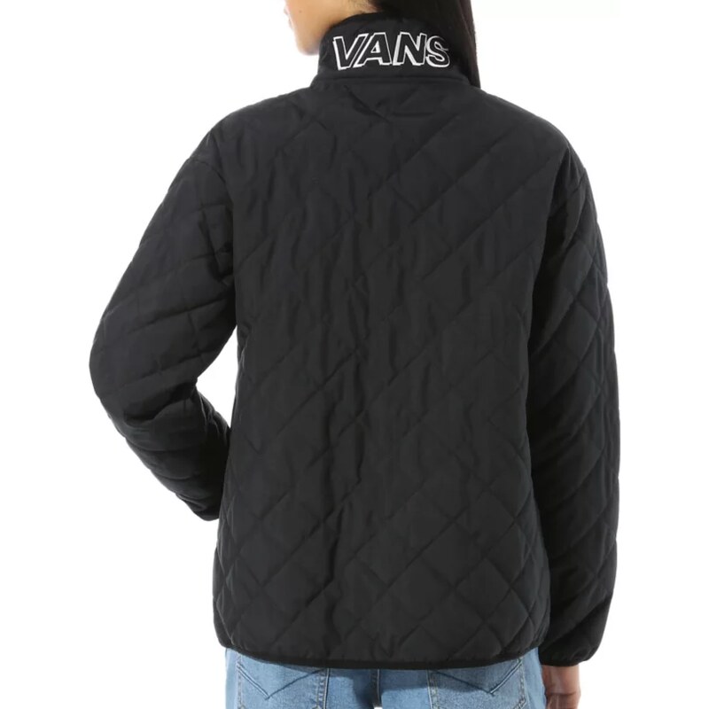 Bunda Vans Quilted V Mock Anorak black