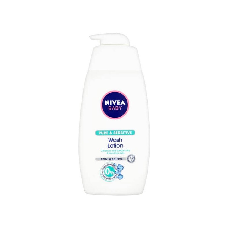 Nivea Mycí gel pro tvář, tělo i vlásky Baby Pure & Sensitive 500 ml