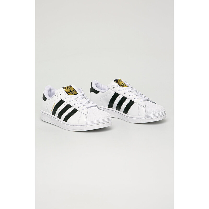 adidas Originals - Dětské kožené boty Superstar FU7714