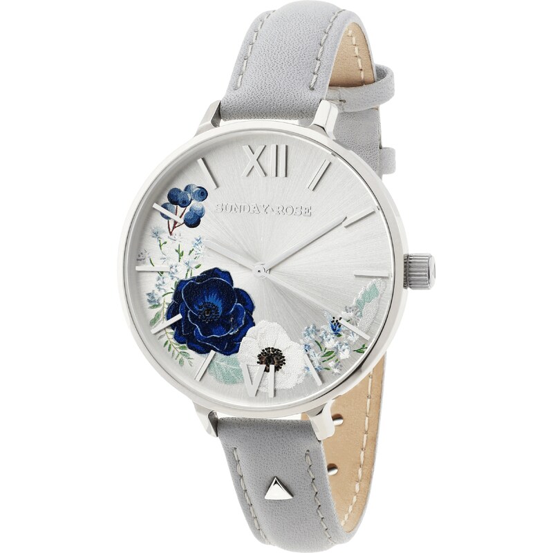 JVD Dámské luxusní designové hodinky SUNDAY ROSE SUN-S25 52799193