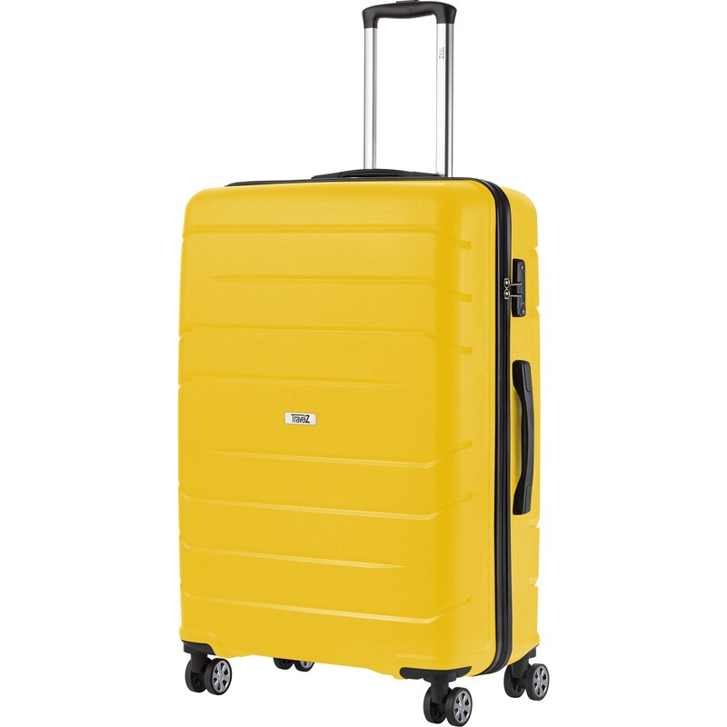 TRAVEL Z Velký kufr Big Bars Yellow