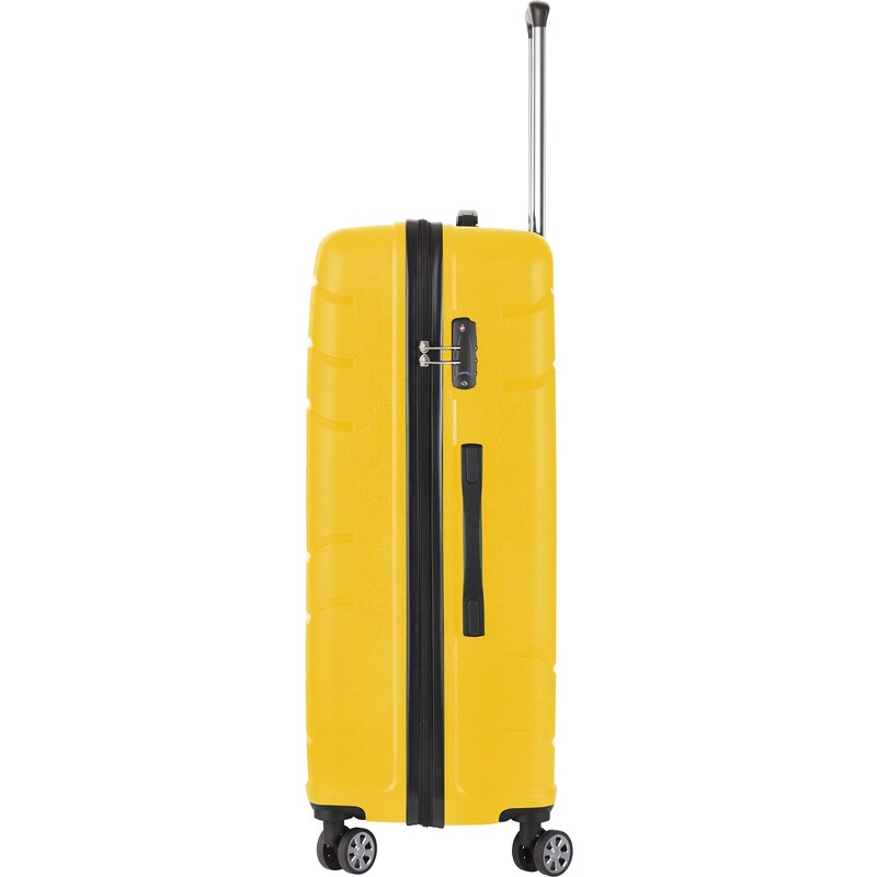 TRAVEL Z Velký kufr Big Bars Yellow