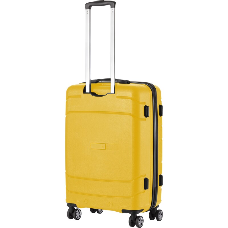 TRAVEL Z Střední kufr Big Bars Yellow