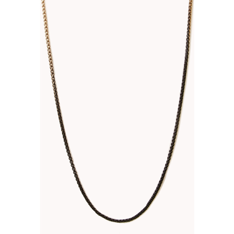Forever 21 Standout Ombré Chain Necklace