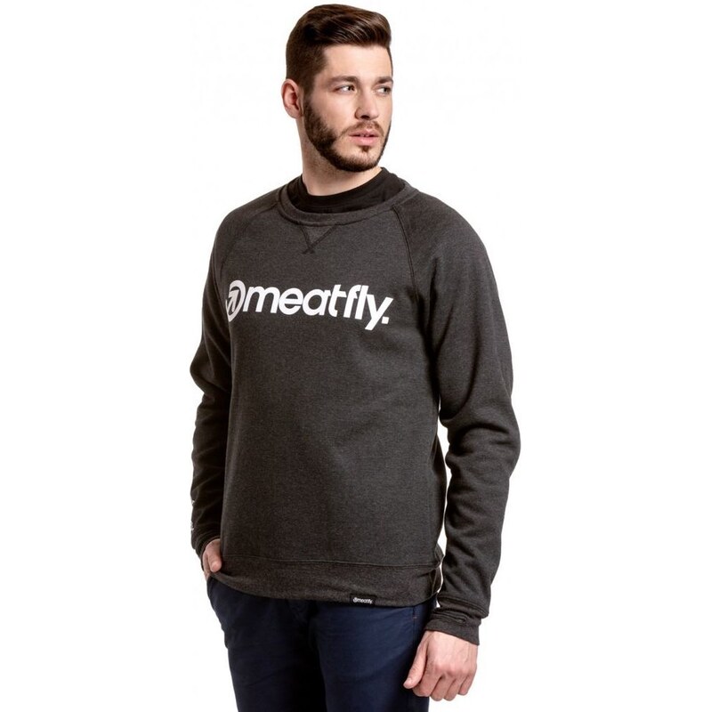 Mikina Meatfly Shore Technical heather black