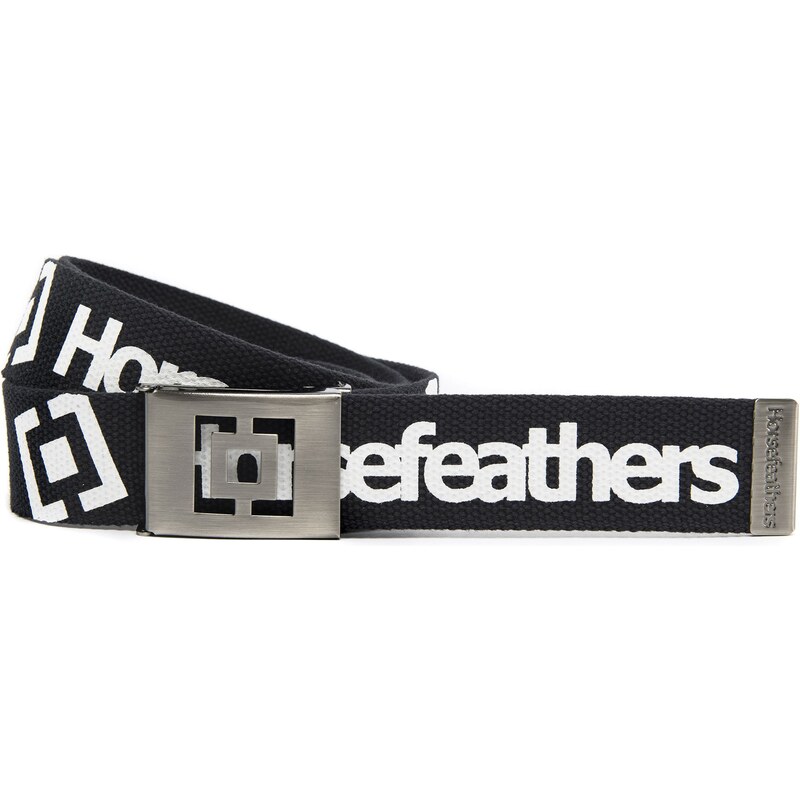 Pásek Horsefeathers Idol Belt b&w
