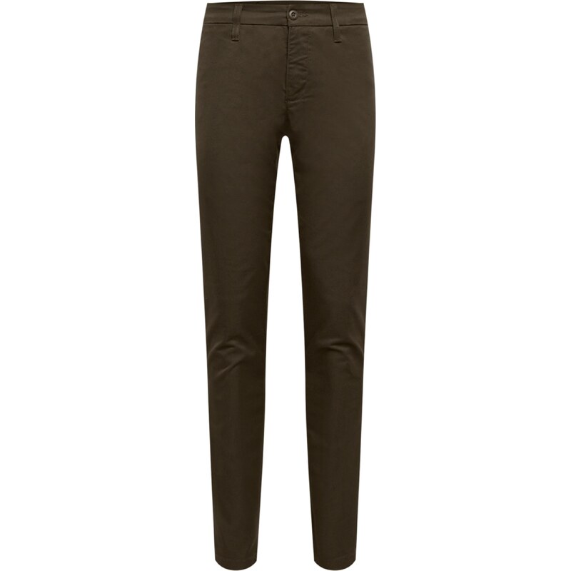 Carhartt WIP Chino kalhoty Sid olivová