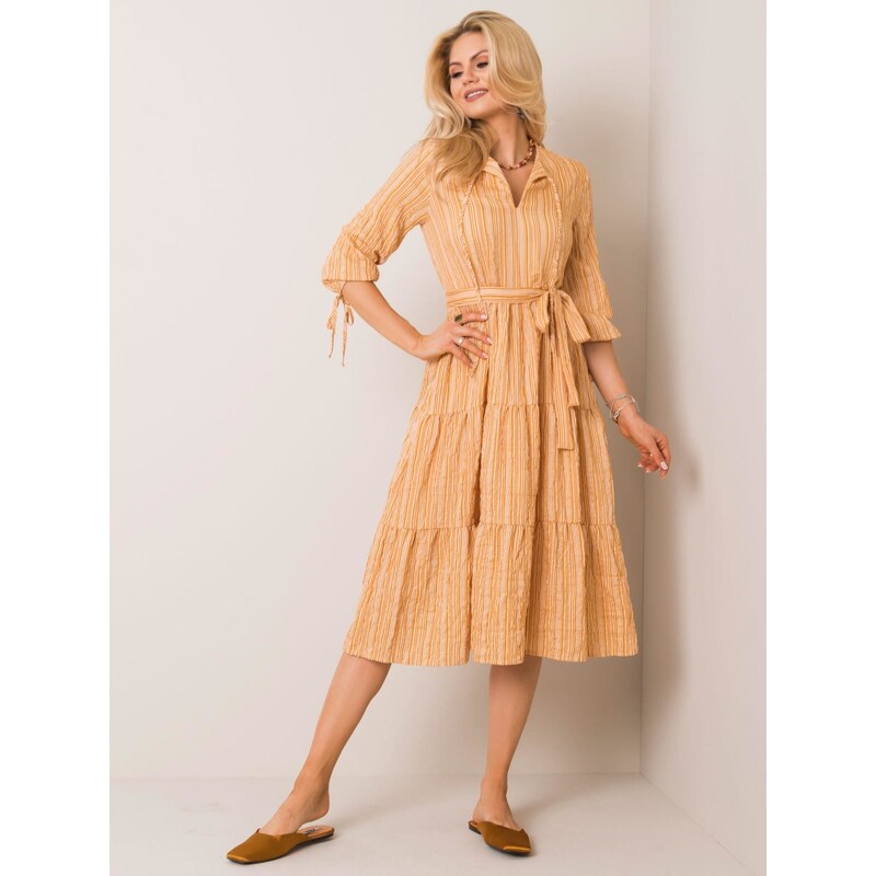 LAKERTA Dress-LK-SK-508005.07P-dark yellow