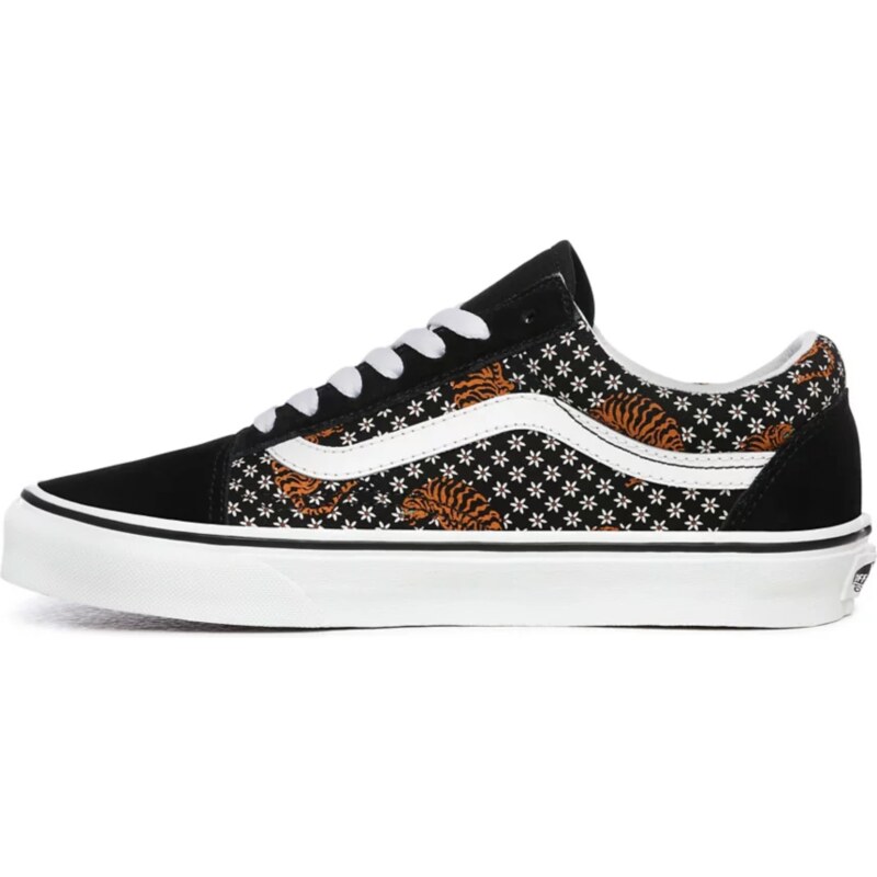 Boty Vans Old Skool port tiger floral black/true white