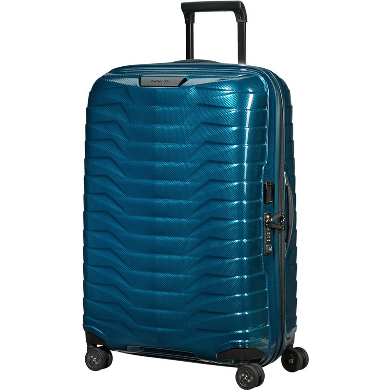 Samsonite Skořepinový cestovní kufr Proxis M 75 l modrá