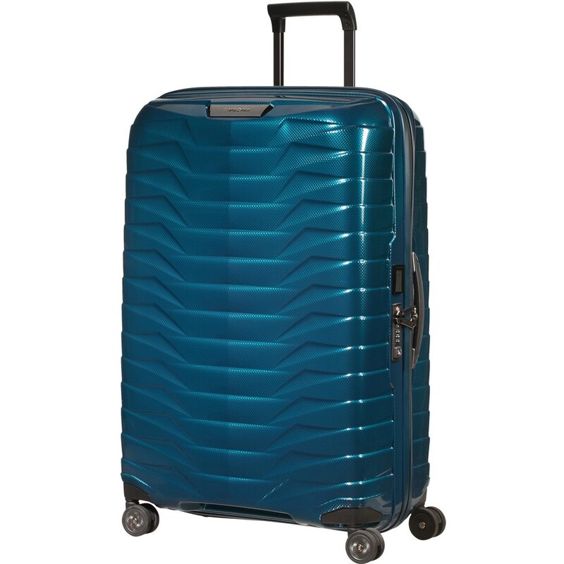 Samsonite Skořepinový cestovní kufr Proxis L 98 l modrá