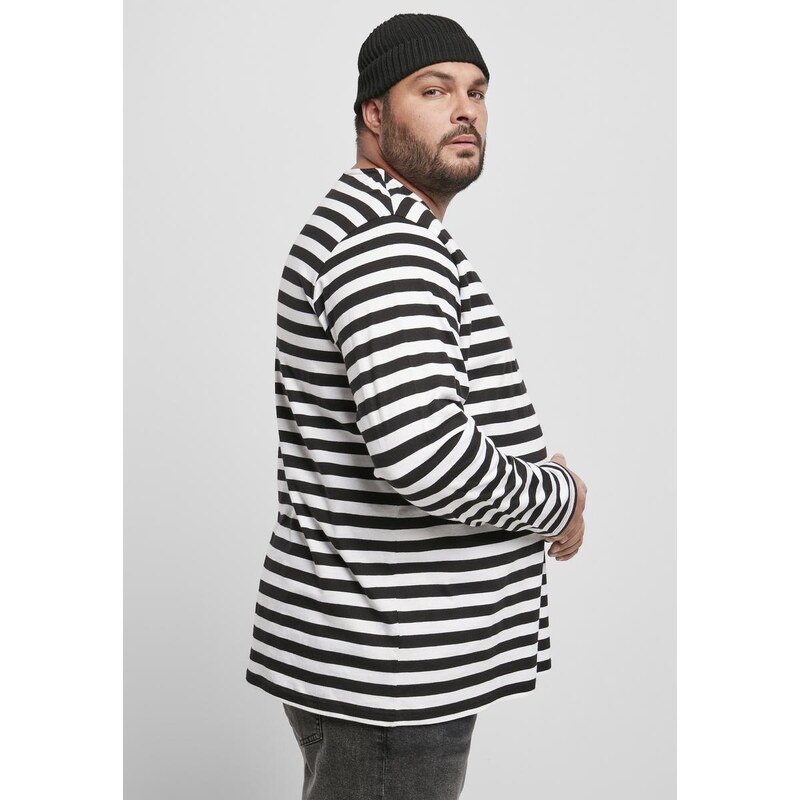 UC Men Regular Stripe LS bílá/černá