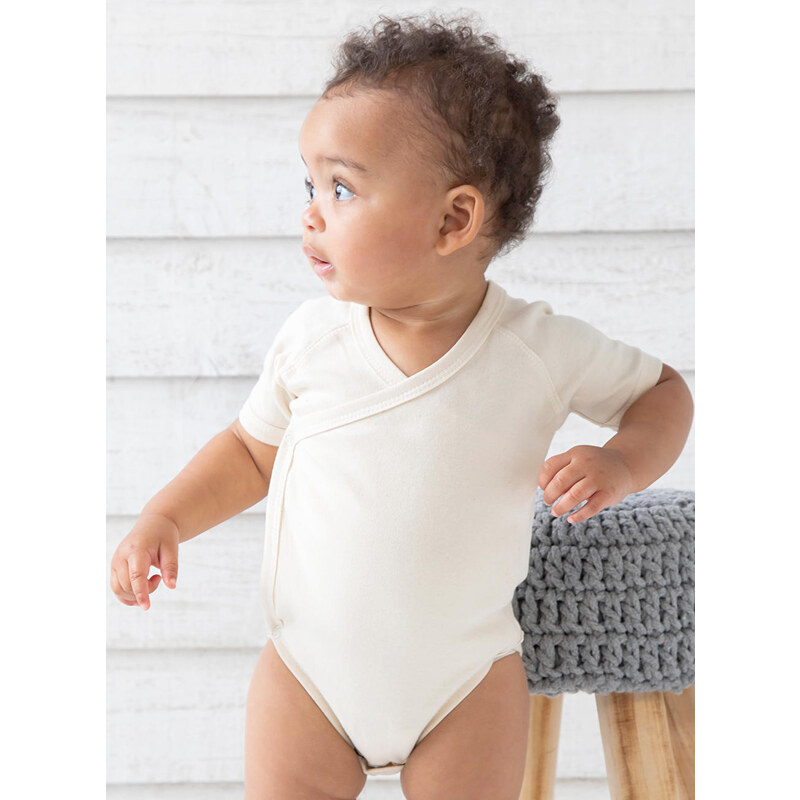 Dětské body Babybugz romper Organic Kimono