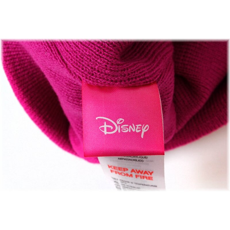 Setino Dětská / dívčí zimní čepice + prstové rukavice Minnie Mouse - Disney -