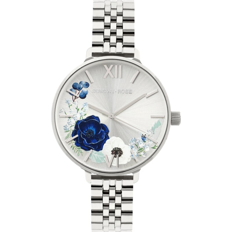 SUNDAY ROSE Dámské luxusní designové hodinky SUNDAY ROSE SUN-S24