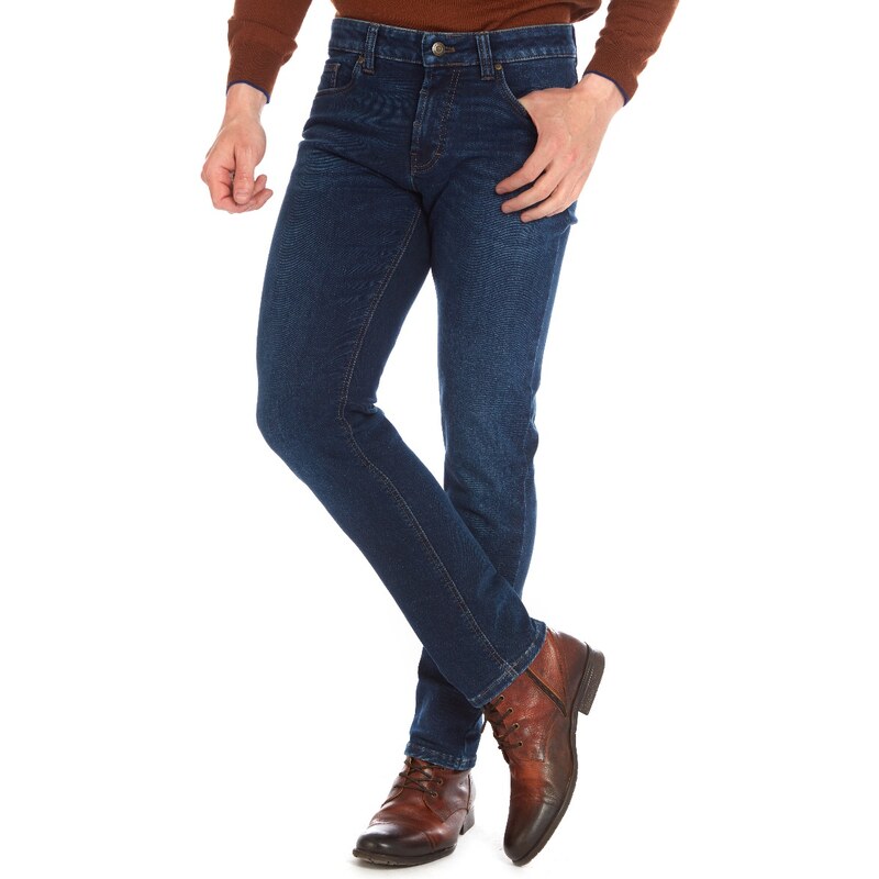 Wegener Jeans Cordoba 6897 modrý panské kalhoty