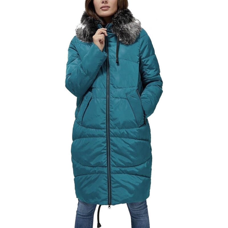 Kabát Moodo Z-KU-3306 teal green 52980560