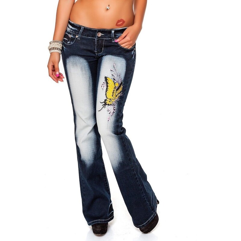 Dámské jeans CRAZY AGE - vel. 40