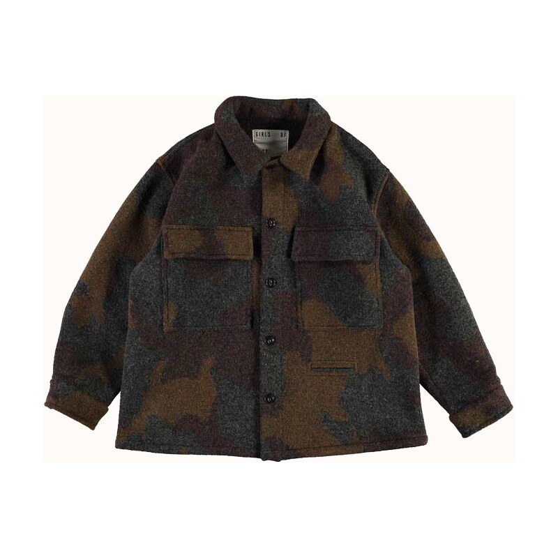 G.o.D. W-Worker Shirt Wool Camo