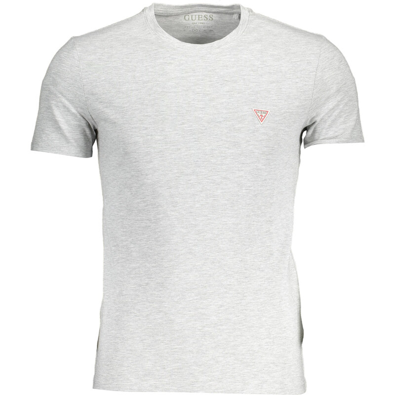Pánské triko GUESS JEANS, šedé