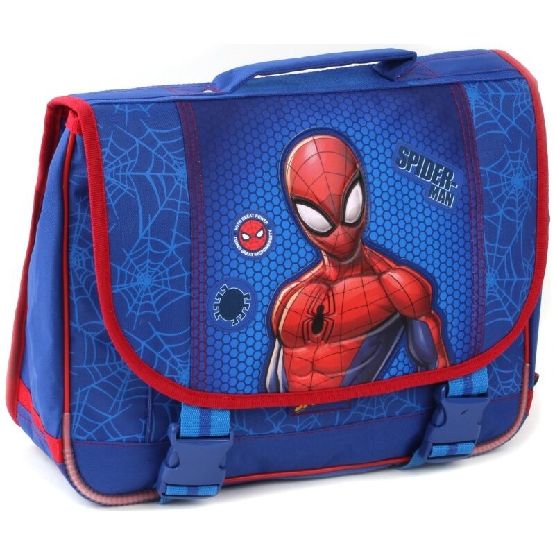 Vadobag Školní aktovka Spiderman - MARVEL - modrá, 15L