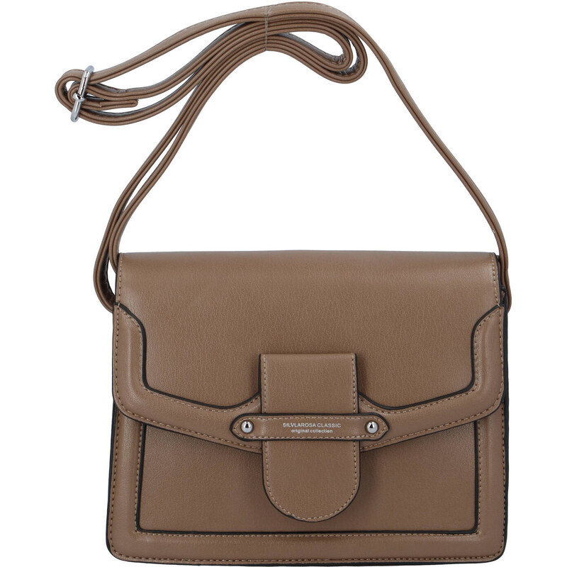 Silvia Rosa Praktická dámská koženková crossbody kabelka Ivana S