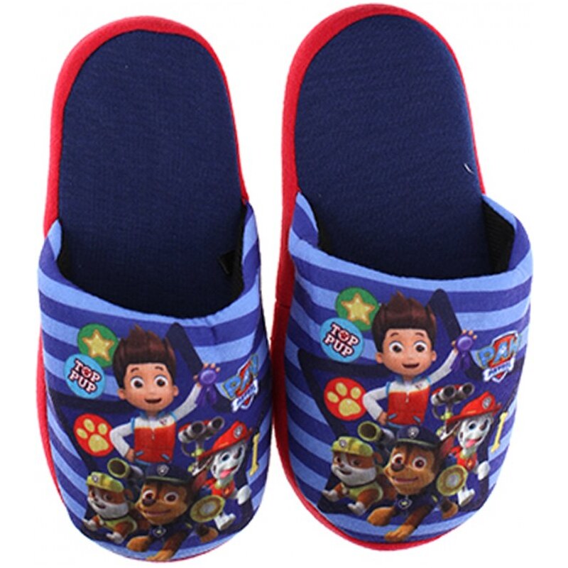 Setino Dětské / chlapecké měkké papuče / pantofle Tlapková patrola - Paw Patrol -