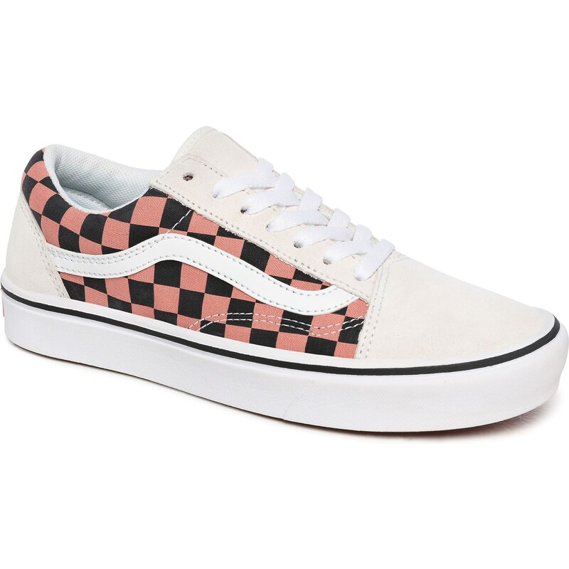 vans Dámské boty comfycush old skool (mixed media) white/multi