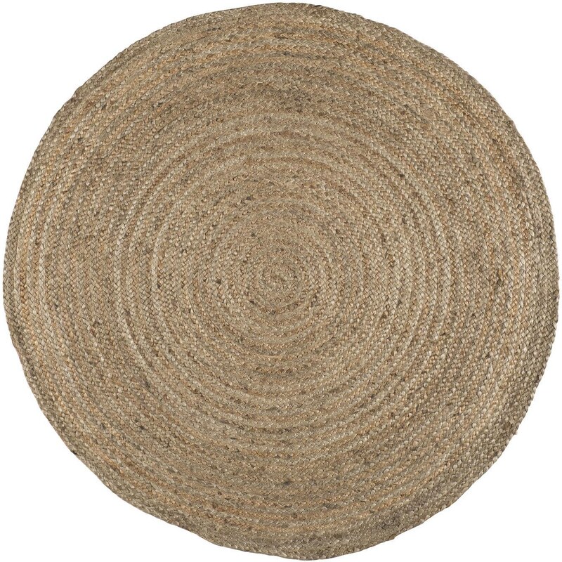 IB LAURSEN Kulatý jutový koberec Natural Jute 120 cm