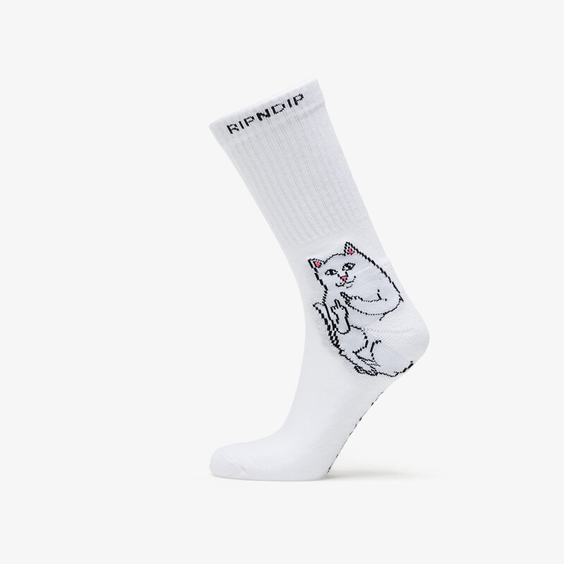 Ponožky RIPNDIP Lord Nermal Socks White Universal
