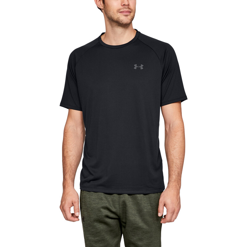 Tričko Under Armour Tech 2.0 SS Tee Black/ Graphite XS