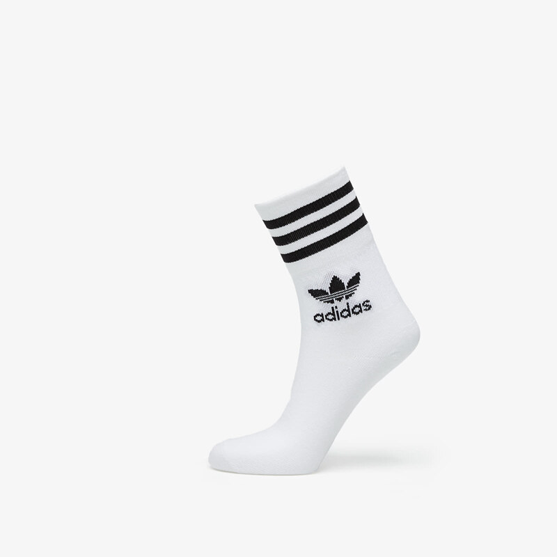 adidas Originals Pánské ponožky adidas Mid Cut Crew Socks 3-Pack Bílá -  GLAMI.cz