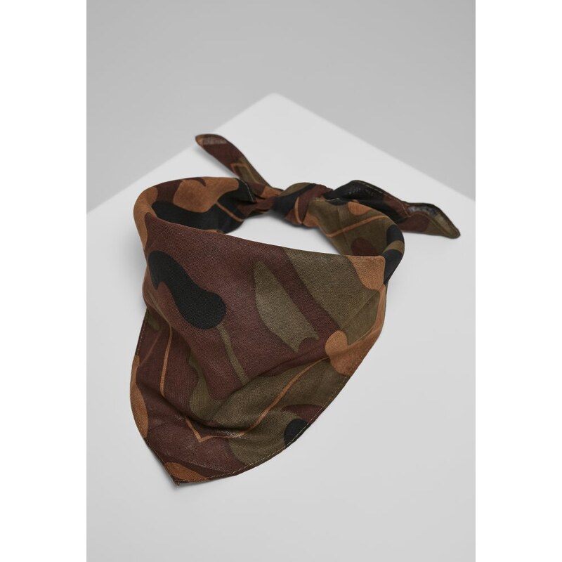 URBAN CLASSICS Bandana 3-Pack - woodcamo