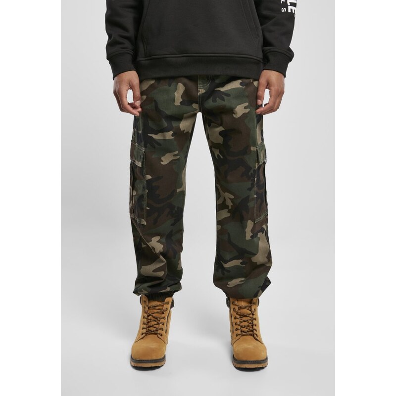 Pánské kalhoty Southpole Camo Cargo Pants - maskáčové