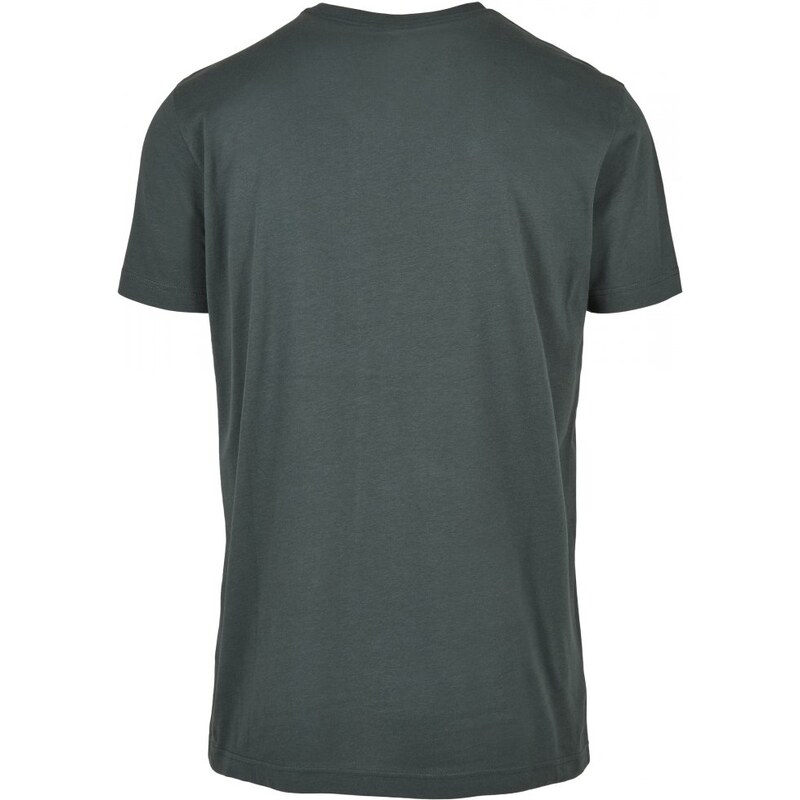Tričko Urban Classics Basic Pocket Tee - bottlegreen