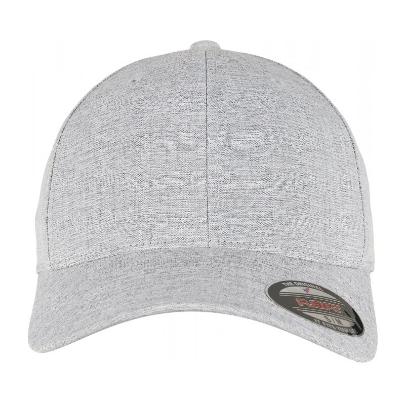 URBAN CLASSICS FLEXFIT HEATHERLIGHT CAP - melange silver