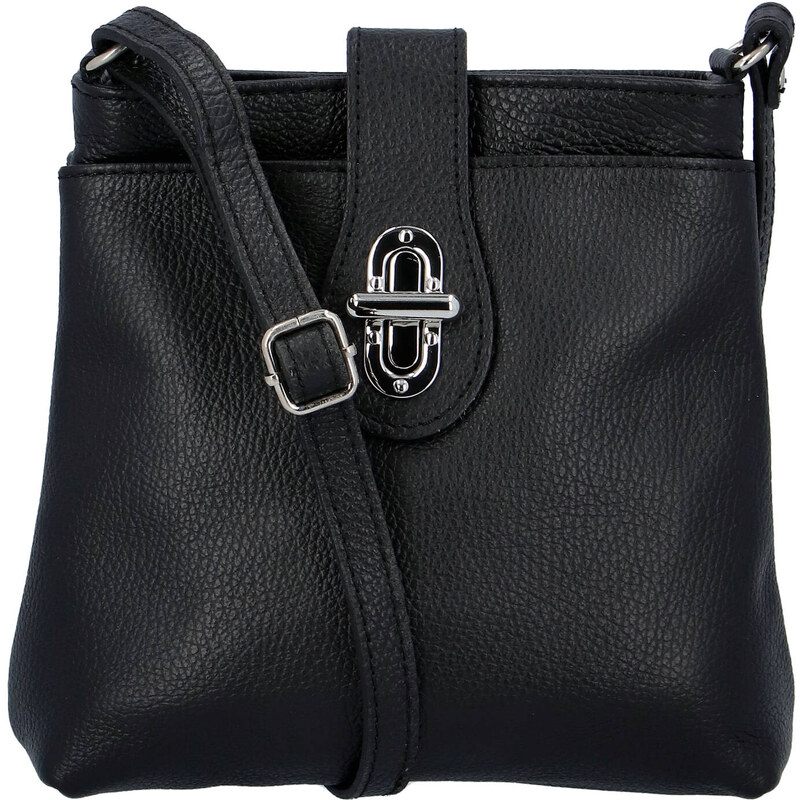 Delami Vera Pelle Dámská kožená crossbody kabelka Lara sweet,