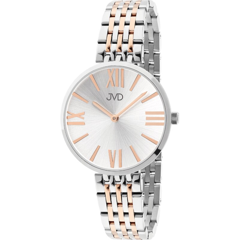 Dámské módní designové ocelové hodinky JVD JZ205.1 53202795