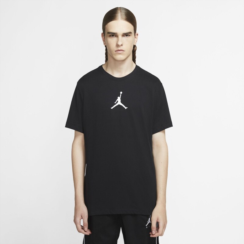 Jordan M J JUMPMAN DFCT SS CREW BLACK/WHITE